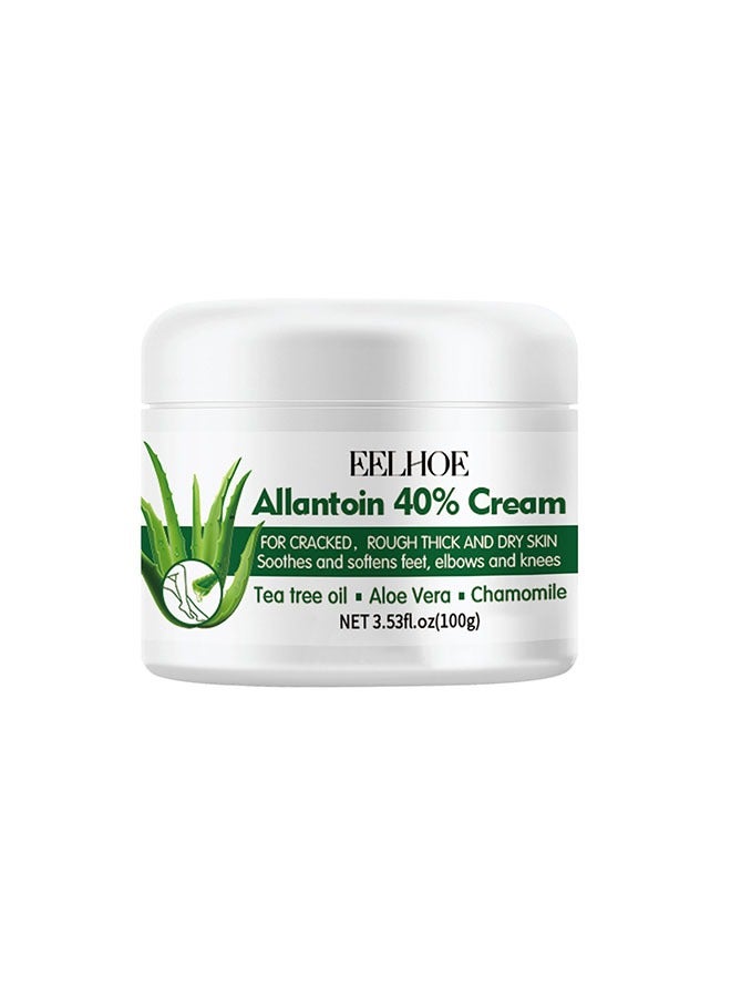 EELHOE Foot Care Cream, Allantoin 40% Cream for Cracked, Rough Thick and Dry Skin Soothes and Softens Feet, Elbows and Knees Hydrating and Moisturizing Foot Care Cream - Image 2