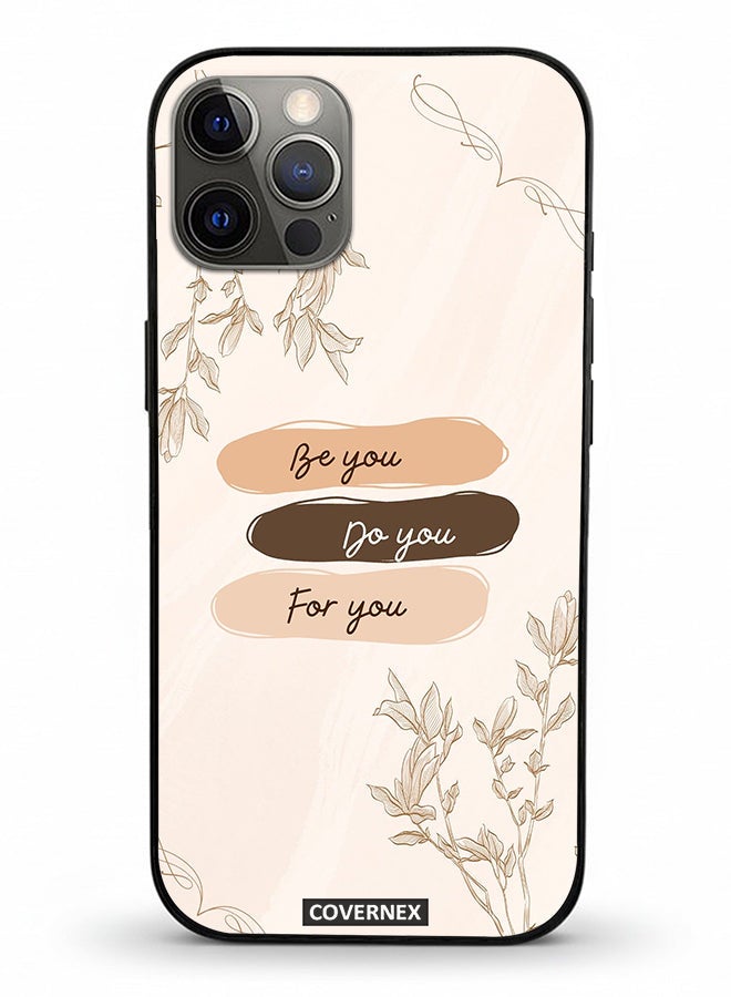 Covernex Apple iPhone 12 Pro Protective Case Cover Printed Featuring Self Empowerment Be You Do You For You - Image 2