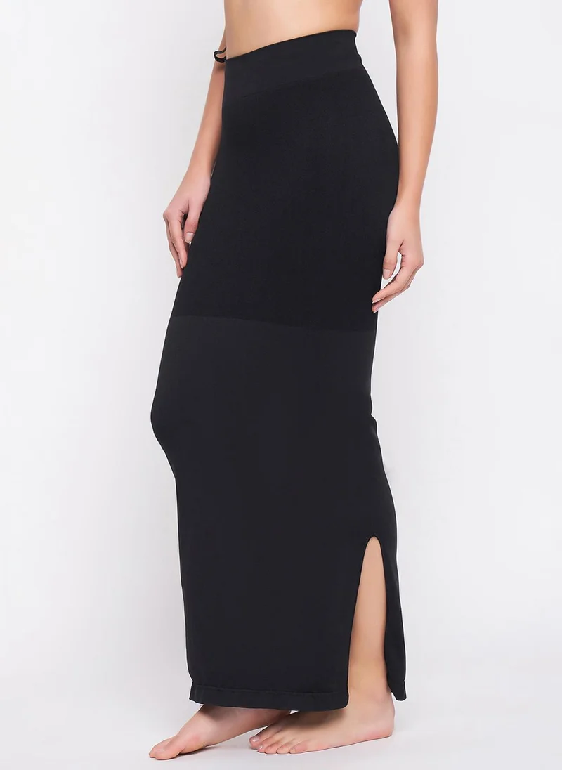 Clovia Black Clovia Saree Shapewear with Drawstring in Black for Women | Best Price UAE