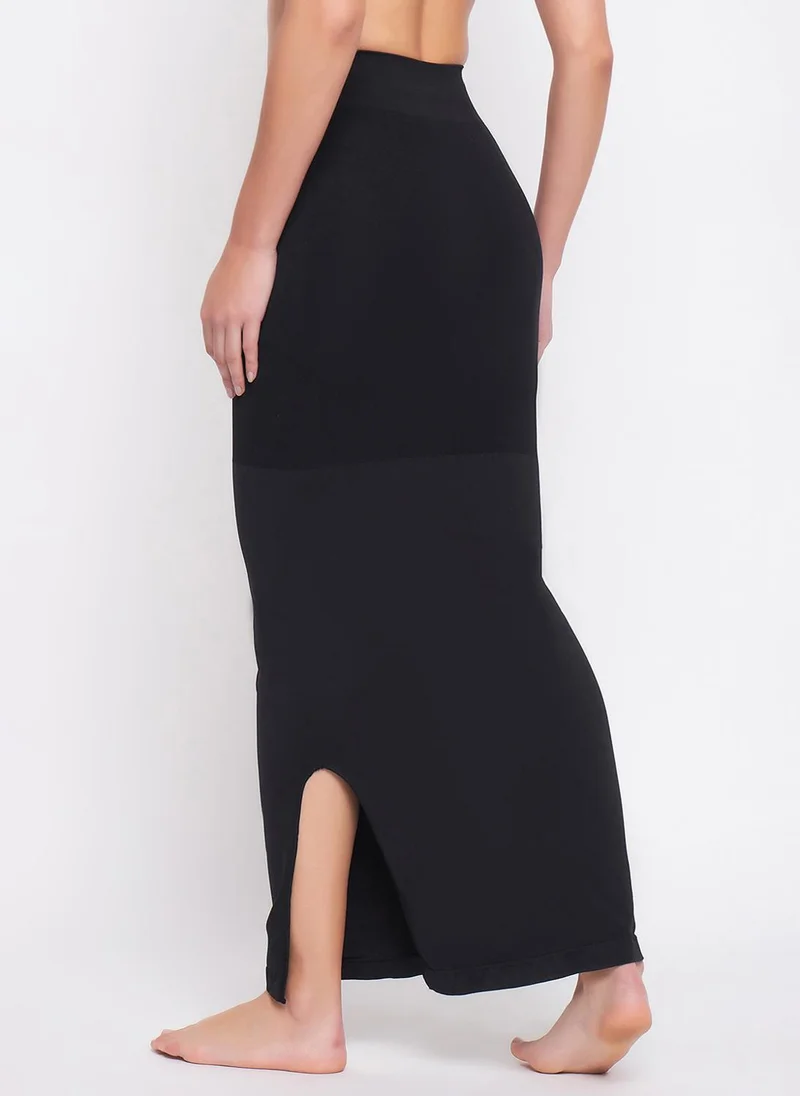 Clovia Black Clovia Saree Shapewear with Drawstring in Black for Women | Best Price UAE