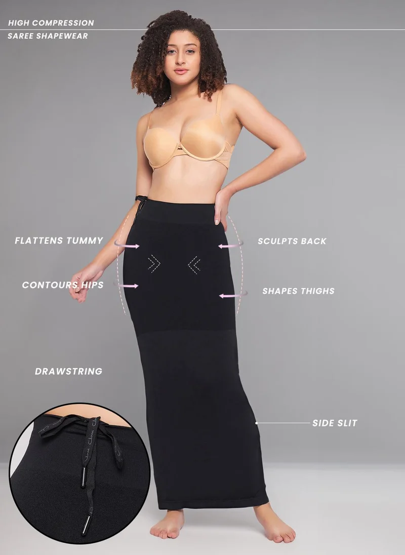 كلوفيا Clovia Saree Shapewear with Drawstring in Black