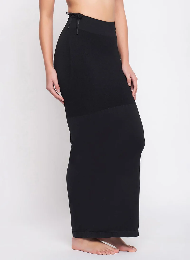 Clovia Black Clovia Saree Shapewear with Drawstring in Black for Women | Best Price UAE