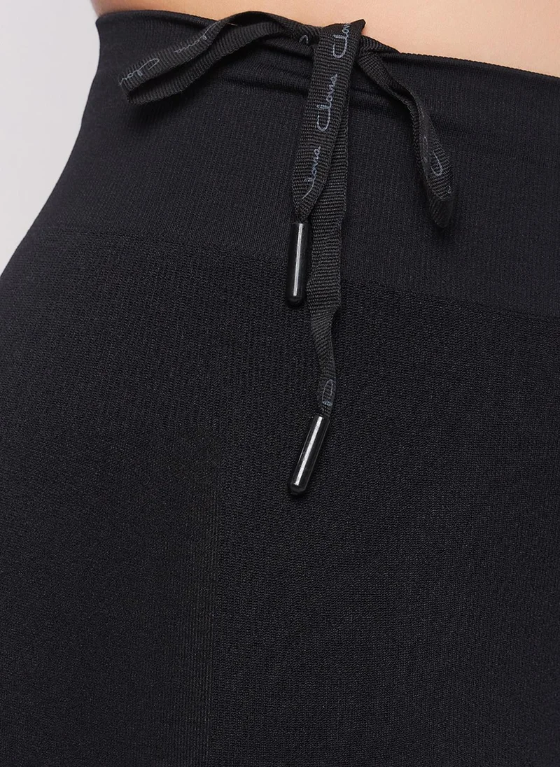 Clovia Black Clovia Saree Shapewear with Drawstring in Black for Women | Best Price UAE