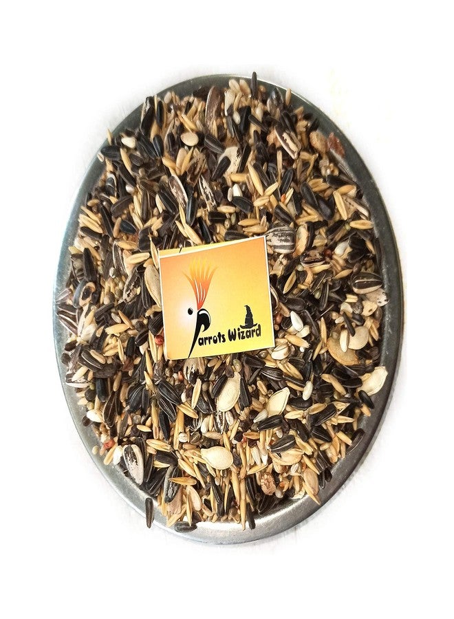 Parrots Wizard مزيج بذور طعام الطيور اليومي من ببغاوات باروتس ويزارد صن كونور والكوكاتيل، 3600 غرام، مناسب لجميع مراحل نمو الطيور. - Image 1