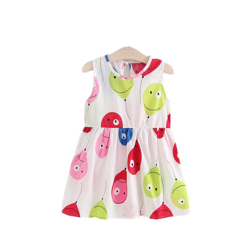 Spot Cotton Girls Summer Vest Skirt Children'S Clothing Korean Dress Girls Princess Skirt - Image 5
