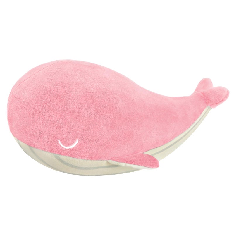 MUPI Whale Stuffed Animals 10  Plush Pillow - Shark Humpback and Jellyfish Stuffed Animals - Ocean Decor and Toys(Pink) - Image 1