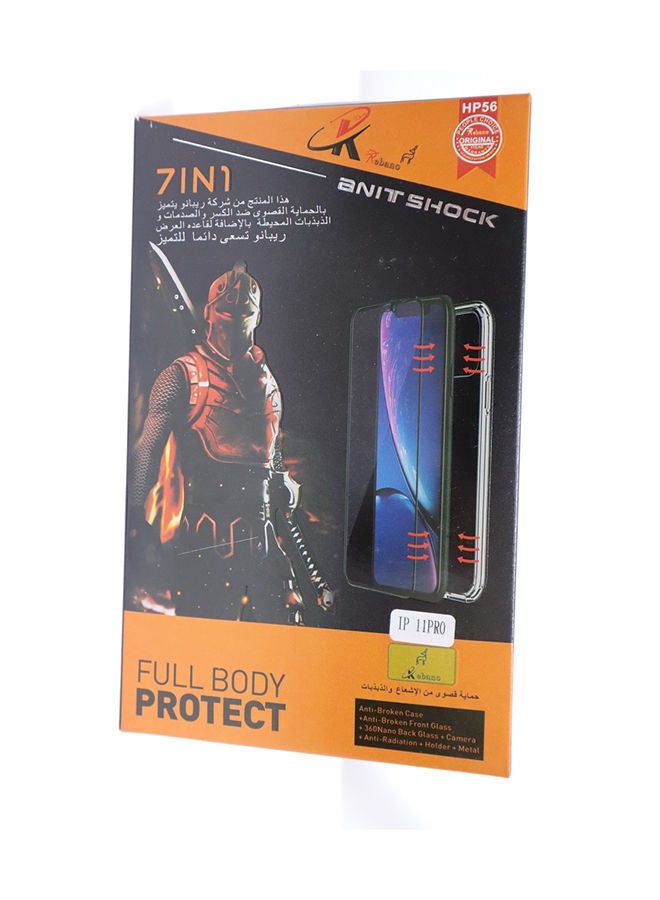 NIBEMINENT 7 In 1 Full Body Protect Kit For Phone Black/ Clear - Image 5