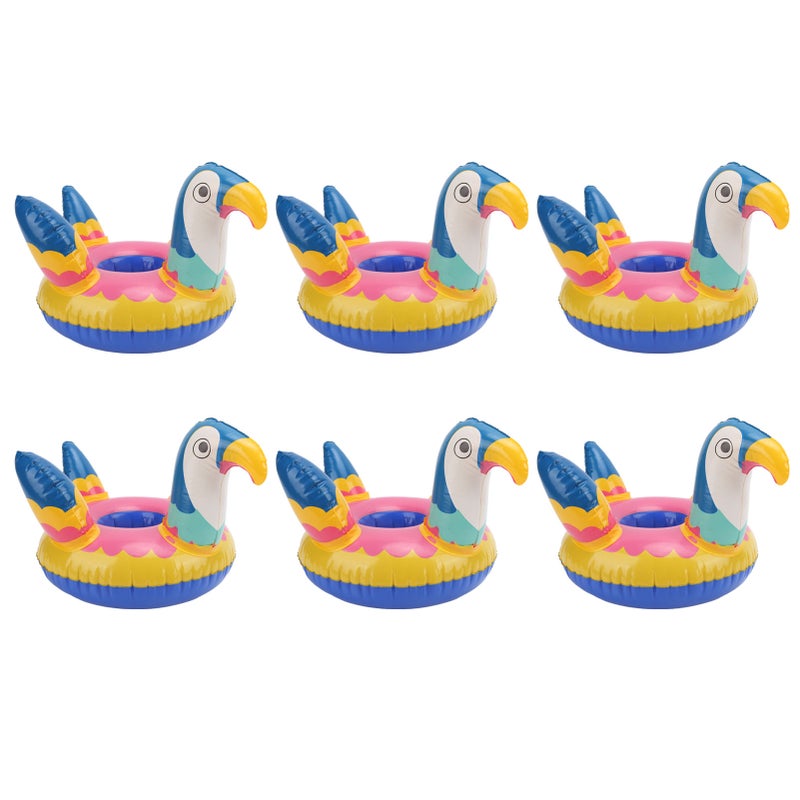 10pcs Inflatable Drink Holder Portable Cute Bird Pool Party Cup Holders Floats Decoration - Image 3