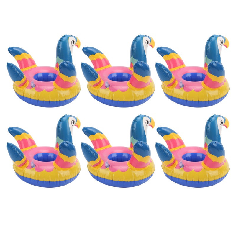 10pcs Inflatable Drink Holder Portable Cute Bird Pool Party Cup Holders Floats Decoration - Image 5