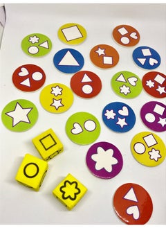 Edu Toys Edu Toys ® - Shapez - Speedy Shape Finding Game Board Game for 2-8 Players. Ages 3+  - Image 3