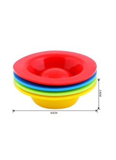 CMGTYYD Egg Holder Set, 4PCS Silicone Egg Cups Set Egg Cups Stand for Kitchen Boiled Eggs Breakfast  - Image 2