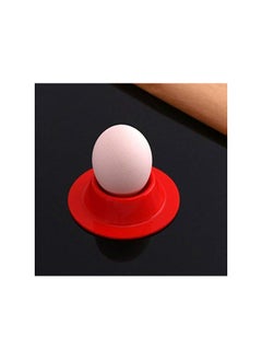 CMGTYYD Egg Holder Set, 4PCS Silicone Egg Cups Set Egg Cups Stand for Kitchen Boiled Eggs Breakfast  - Image 4
