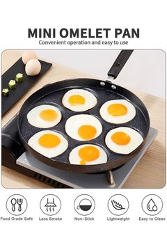 7-Cup Nonstick Egg Frying Pan Set with Spatula and Brush - Suitable for Gas Stove & Induction Cooker - pzsku/ZF2234483875E2967BA88Z/45/_/1721384583/70627375-bac3-4064-81d9-ef9f4892c077