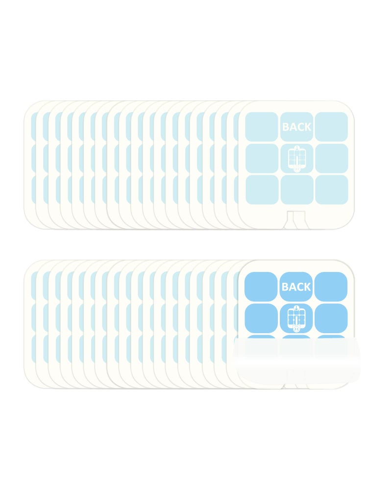 SHOOTING STAR 40 Pack Refill Glue Cards Compatible with Safer Home SH502 and Dynatrap DT3005W Dot Indoor Fly Trap Plug-in Insect Trap Replacement Sticky Glue Boards - Image 1