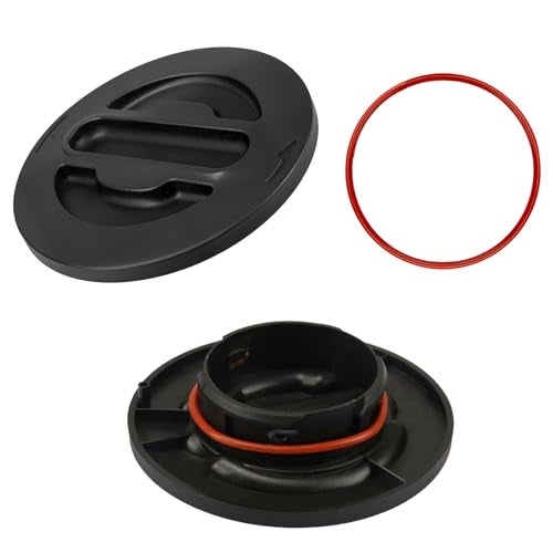 LEWEREST 2 Pack Access Cap Assembly 291004481 Parts for Sea-Doo GTX RXT RXP WAKE FISH PRO GTI GTR EXPLORER, Rear Deck Access Cover with Sealing O-ring Compatible with Sea-Doo Motorboat Accessories - Image 1