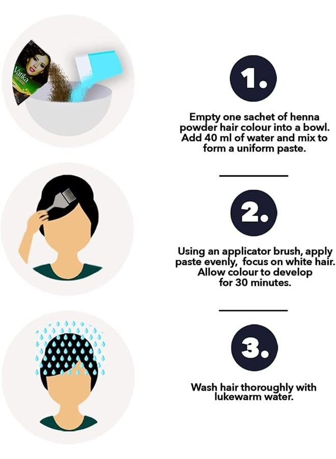 فاتيكا قطعتين من حناء للشعر، وحبة البركة اسود طبيعى رقم - 60 جم - Image 4