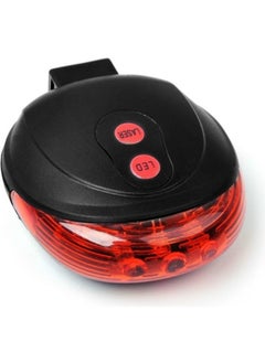 Techmaster Bicycle LED Tail Light Laser Stripe Rear Stop  - Image 1