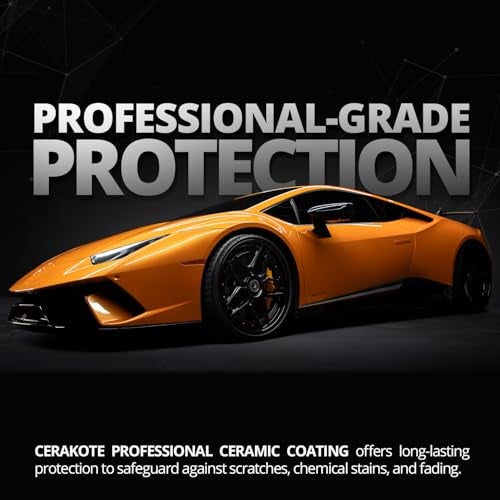 Cerakote® Professional Ceramic Coating for Cars – High Gloss Professional Grade Paint Protection Kit, Ultra Hydrophobic, UV & Chemical Resistant, Easy Application, 500 Wash Longevity, (2) 30ml Bottles - Image 5