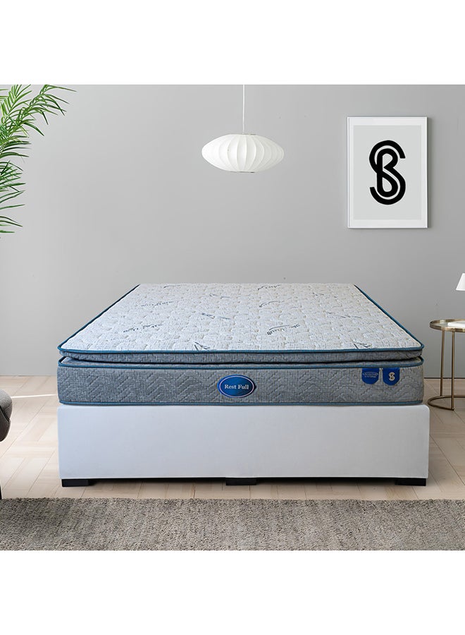 Bed and Mattress Zone Restfull Pillow Top Pocket Spring Mattress 180x190 King Size  - Image 1