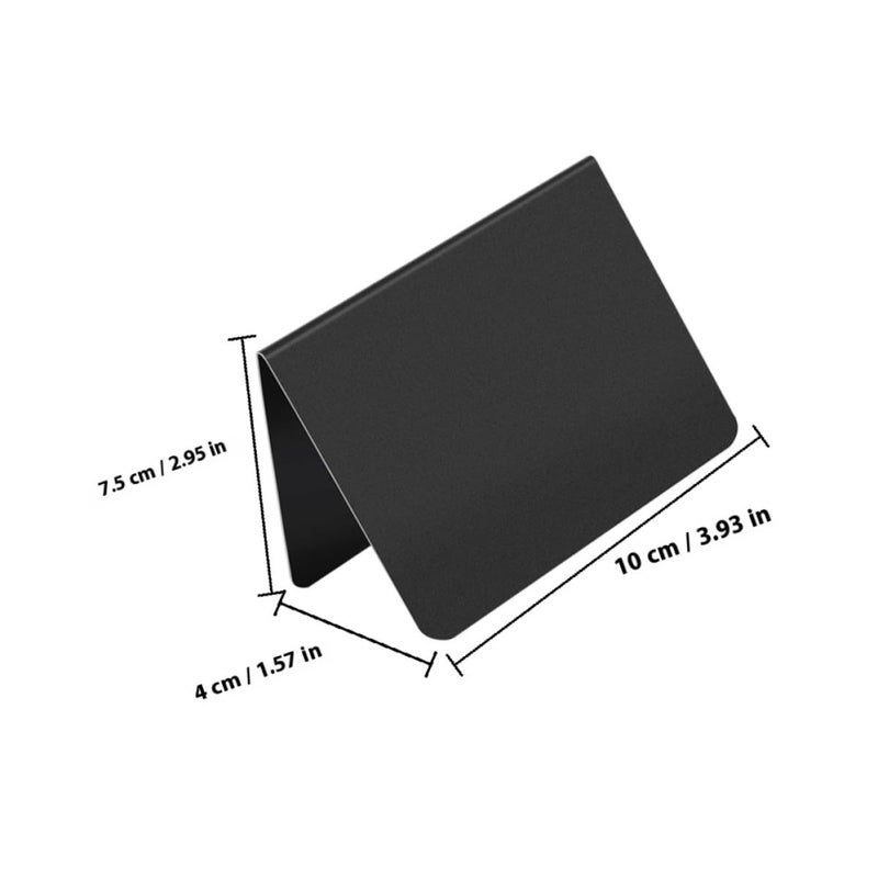 15 Pack Mini Chalkboard Signs with Stand Reusable Menu Message Board for Restaurants - Image 3