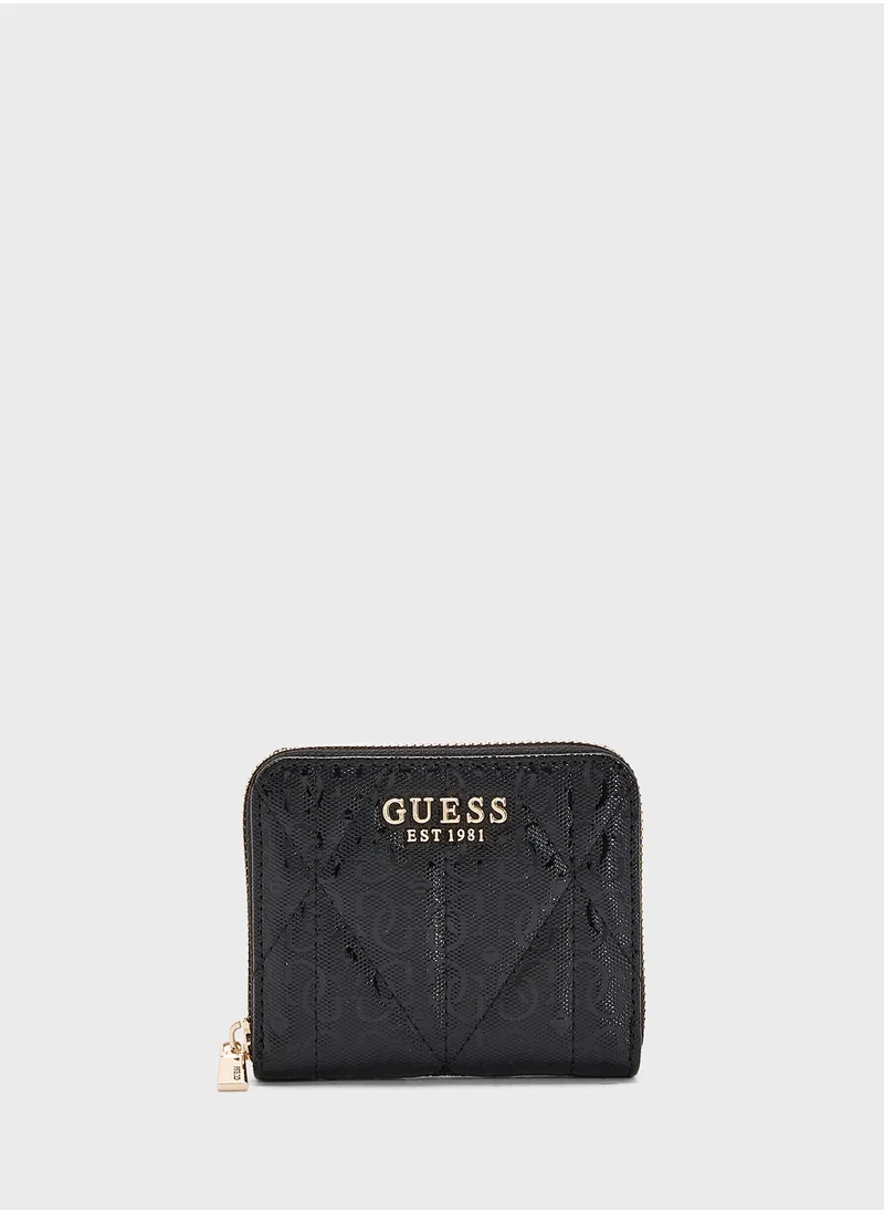 GUESS ALDINA SLG SMALL ZIP AROUND