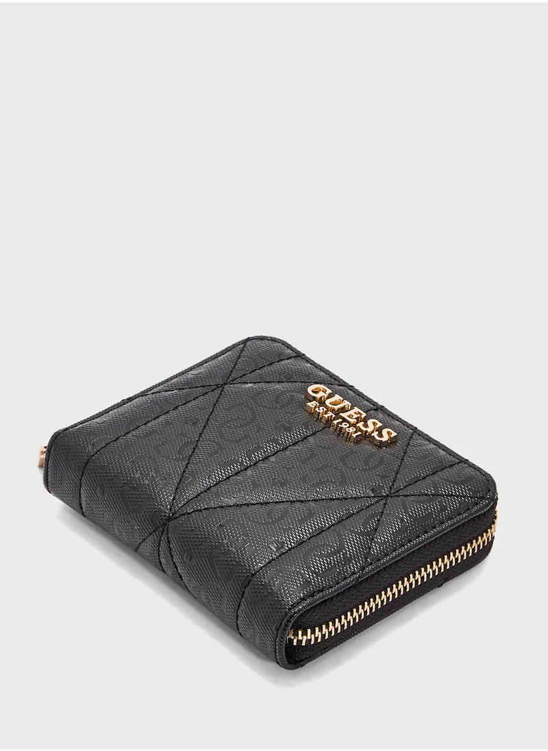 GUESS ALDINA SLG SMALL ZIP AROUND