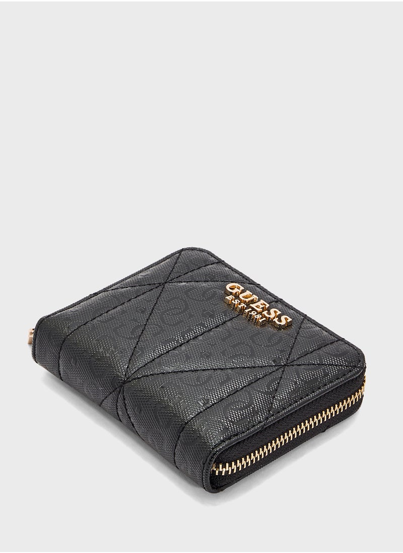 GUESS ALDINA SLG SMALL ZIP AROUND  - Image 2