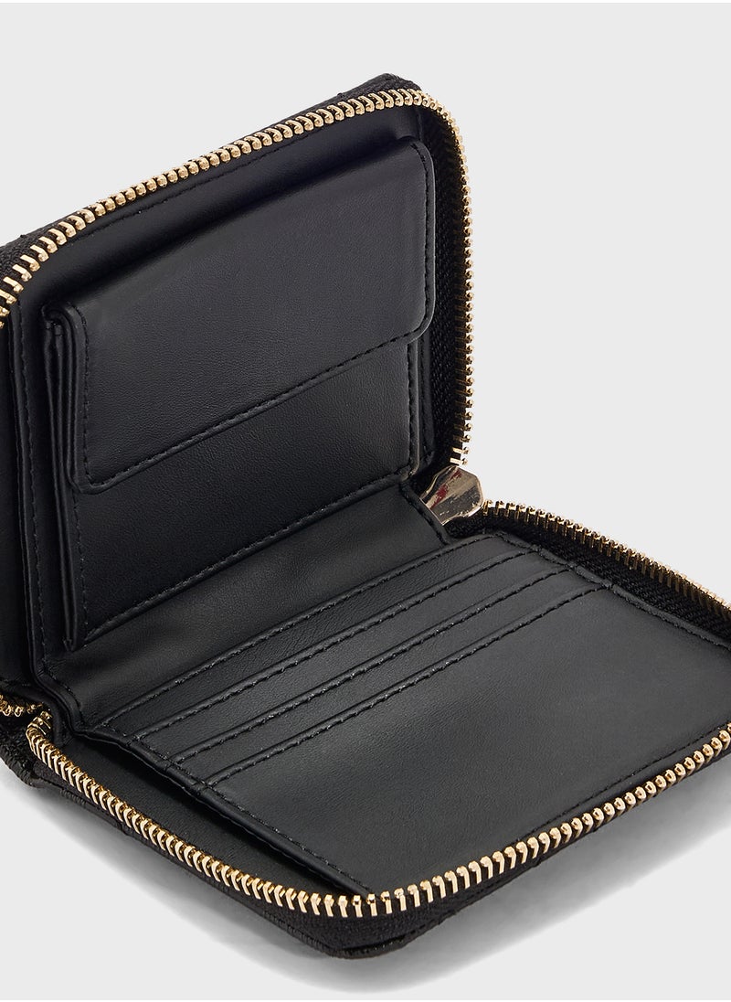 GUESS ALDINA SLG SMALL ZIP AROUND  - Image 4