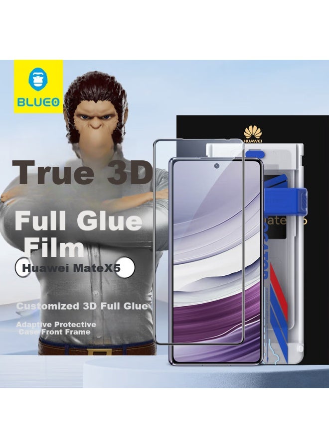 Blueo Blue Gorilla Screen Protector For Huawei Mate X5/X3 [Front Frame Version], Curved Full Adhesive Anti-Drop Anti-Fingerprint Phone Protective Film - Image 1