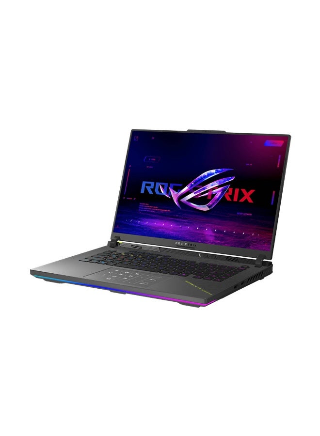 أسوس لابتوب الألعاب ROG Strix G16 G614PR مع شاشة FHD 165Hz بحجم 16 بوصة، معالج AMD Ryzen 9 8940HX/ذاكرة RAM سعة 16GB/قرص SSD سعة 1TB/بطاقة رسومات GeForce RTX 5070 Ti سعة 12GB/نظام Windows 11 - Image 2