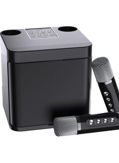 YS-203 Professional Portable 100W Dual Microphone Bluetooth Smart Speaker External Karaoke Equipment