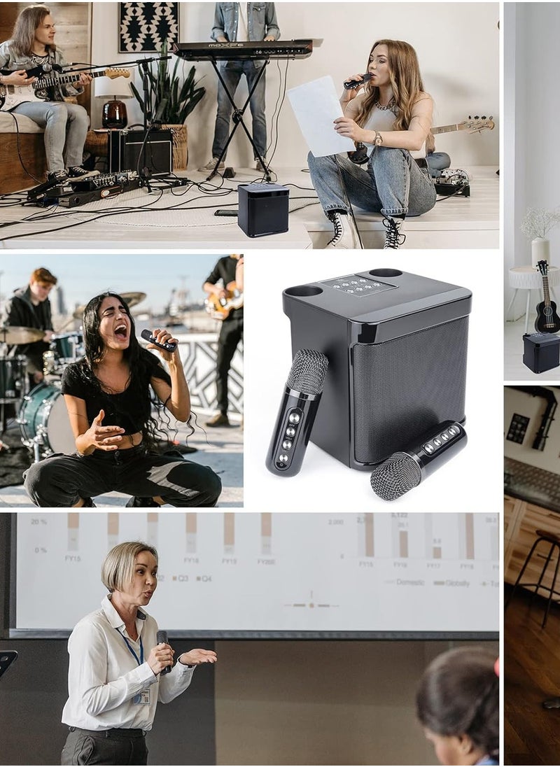 SU.YOSD - YS-203 Professional Portable 100W Dual Microphone Bluetooth Smart Speaker External Karaoke Equipment - Image 1