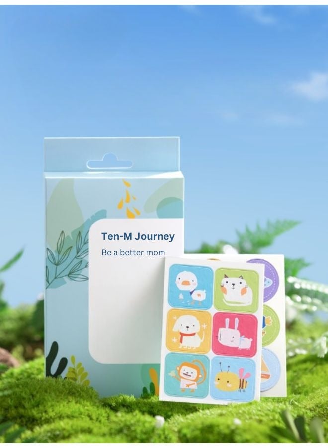 Be a better mom 36Pcs Mosquito Stickers 6h Long-lasting Essential Protection Oil Sticker Repellent Anti Mosquito Patch Repellent Baby Infant Kids Non-Toxic Sticker - Image 1