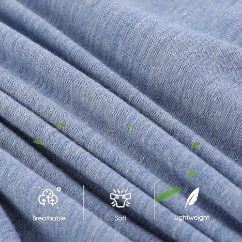 BAMBOO COOL سروال داخلي للرجال من BAMBOO COOL، تنفس فائق، لا يرتفع، بوكسر بريف مع حزام مرن مريح، عبوة متعددة - Image 4