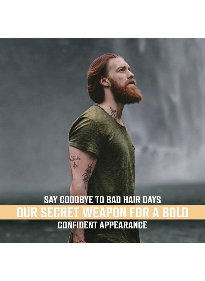 Viking Revolution Viking Revolution Coconut Sea Salt Spray for Men - Styling, Volumizes & Enhances natural curls, Provides beach hair look, Boosts volume, Soothes with Kelp, Aloe Vera & Red Algae - 2 pk  - Image 4