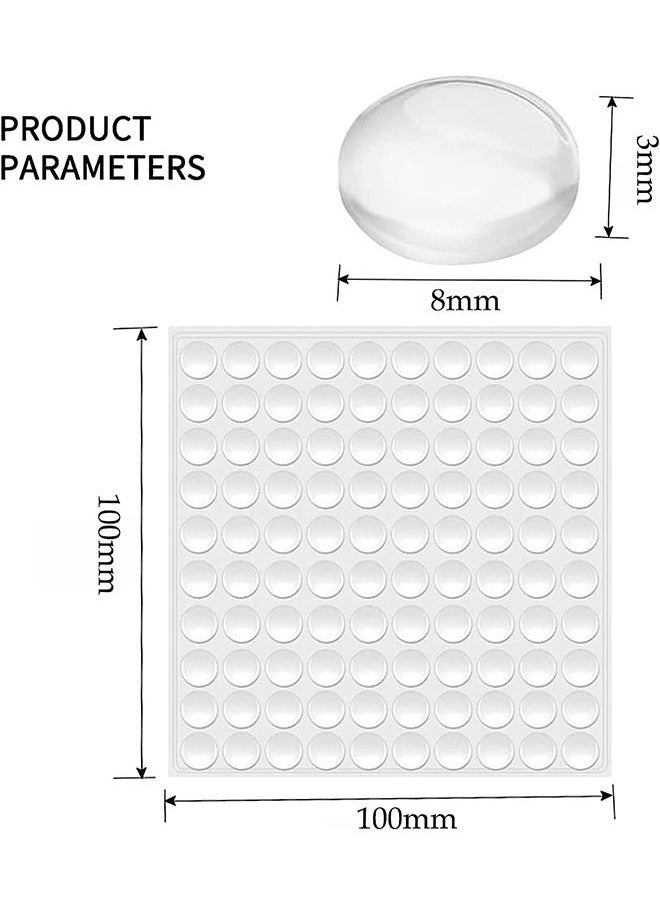 Clear Rubber Feet 100pcs