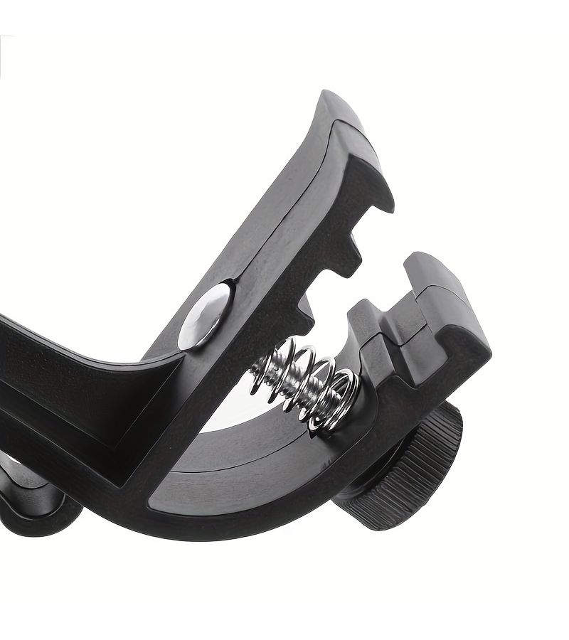 Set Of 4 Black Microphone Clips For Drum Rims With Shockproof Mounts - Image 4