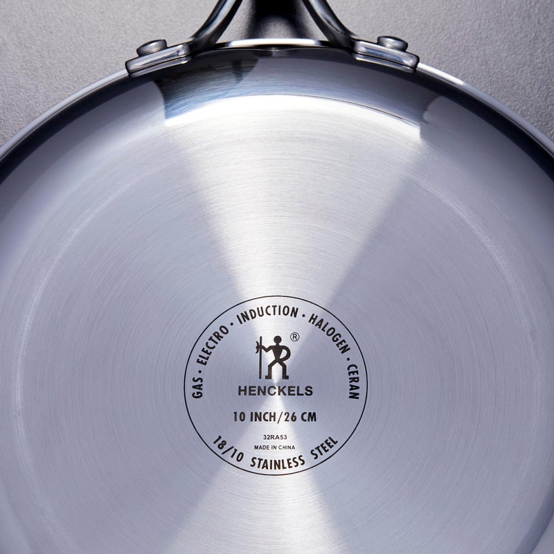 Henckels Paradigm 3-pc Stainless Steel Nonstick Fry Pan Set - Image 4