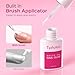 TIPHULAN 14ml Brush On Nail Glue for Press On, Acrylic Nails - Super Strong, Durable & Long-Lasting, Mess Free, Travel Friendly, 0.46 oz(2PCS) - Image 3