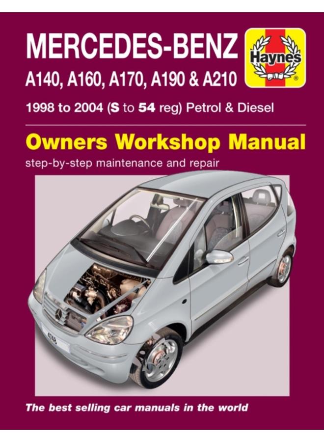 Mercedes-Benz A-Class Petrol & Diesel (98 - 04) Haynes Repair Manual