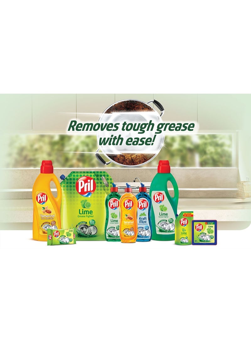 Pril Lemon Vinegar Dishwashing Liquid – 500ml (Pack of 6) - Image 2