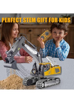 Remote Control Excavator, Toys for Boys Age 6-12, 680-degree 2 Batteries Metal Shovel Lights/Sounds Construction Toys Birthday Gifts Boy Toys for 3 4 5 6 7 8 Years Old (2.4 GHz) - pzsku/ZF224D6EB57A61D9B6429Z/45/_/1722014364/97266c90-f02e-47bf-bf69-c811f5e2daa1