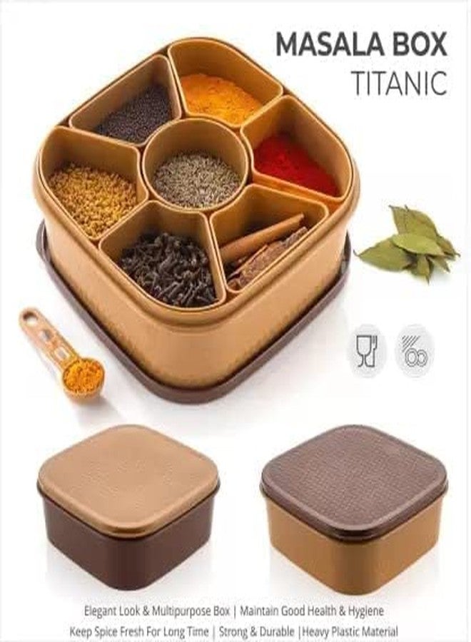 Kardiff Masala Box - Dabba for Keeping Spices | Spice Box for Kitchen | masala box for kitchen | Masala Container|spice box - plastic -masala container for kitchen - Image 4