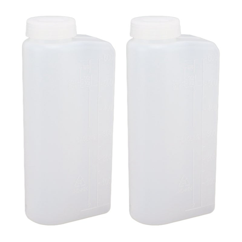2PCS 600ML 2 Stroke Oil Petrol Fuel Mix Bottle Professional Oil Mixing Bottle Container for Chainsaw Ironing Machine - Image 4