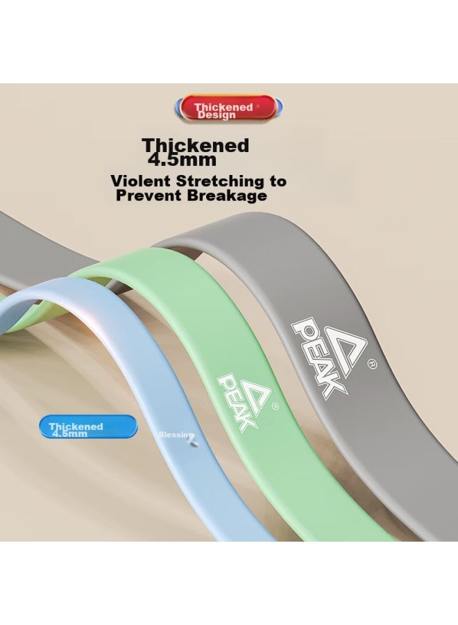 PEAK Peak Elastic Resistance Band For Fitness, Stretching, Pull-ups, Training, Single Bar, Auxiliary Ring, Yoga, And Glute Exercises, Light Blue - Image 5