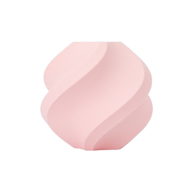 Bambu Lab - 3D Printer Filament PLA Pure-Milky Pink- with Bambu Reusable Spool Milky Pink - Image 1
