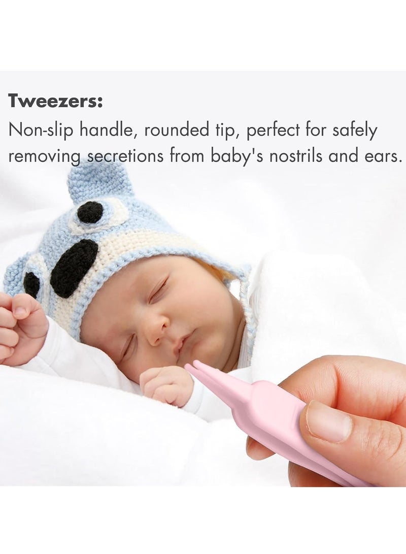 GUDOO مجموعة العناية بأظافر الأطفال 4 في 1 مع حقيبة لطيفة وقصافة أظافر الأطفال ومبرد أظافر وملقط ومجموعة العناية بأظافر الأطفال ومجموعة باديكير للأطفال حديثي الولادة والأطفال الصغار - Image 5