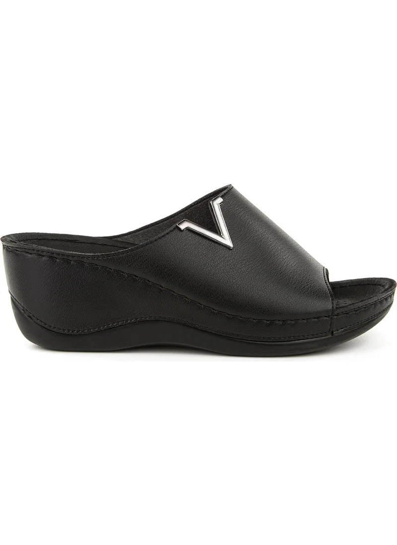 مويا Orthopedix Perla Anatomical Wedge Heel Women's Slippers 31148