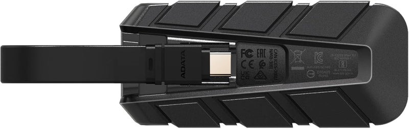 ADATA ADATA 1TB SC740 External SSD USB32 Gen2 BlackBlue Shock and Drop Proof - Image 2