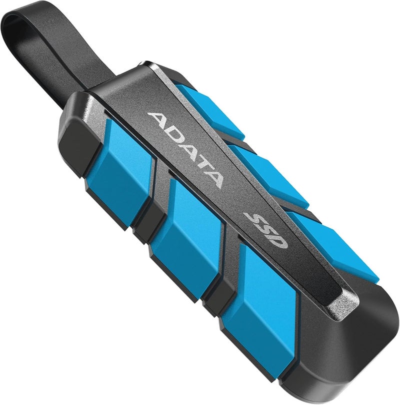 ADATA ADATA 1TB SC740 External SSD USB32 Gen2 BlackBlue Shock and Drop Proof - Image 3